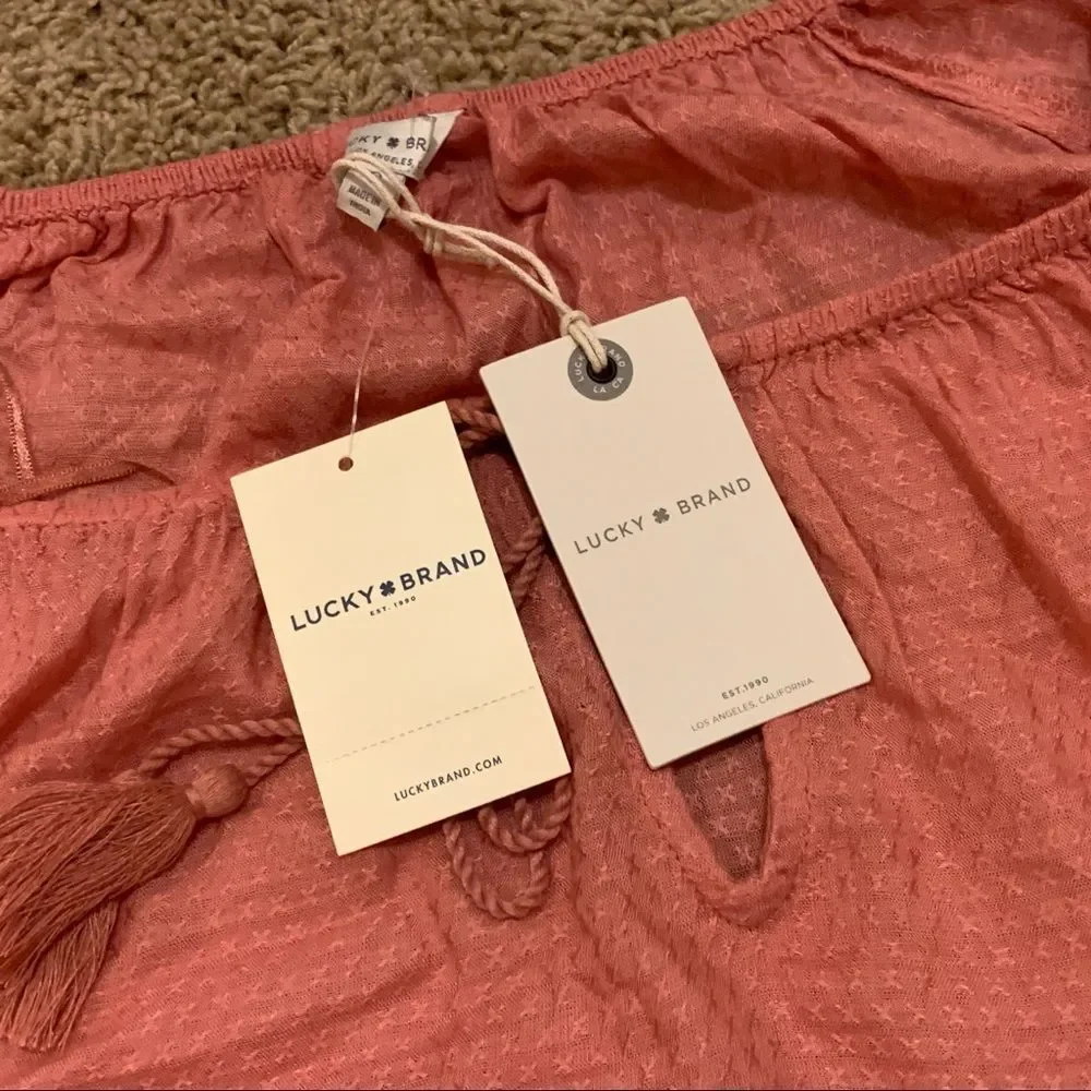 HOST PICK 🌸🆕 Lucky Brand Flowy Top - Picture 4 of 8